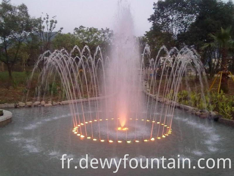 Grand jardin extérieur explosion de gaz décoratif dansant Fountain DW-64